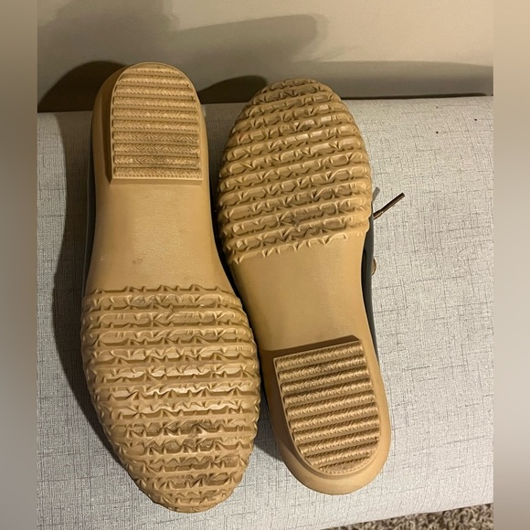 JBU Waterproof Chocolate Brown & Tan Duck Boots, size 9.5 - Picture 5 of 7